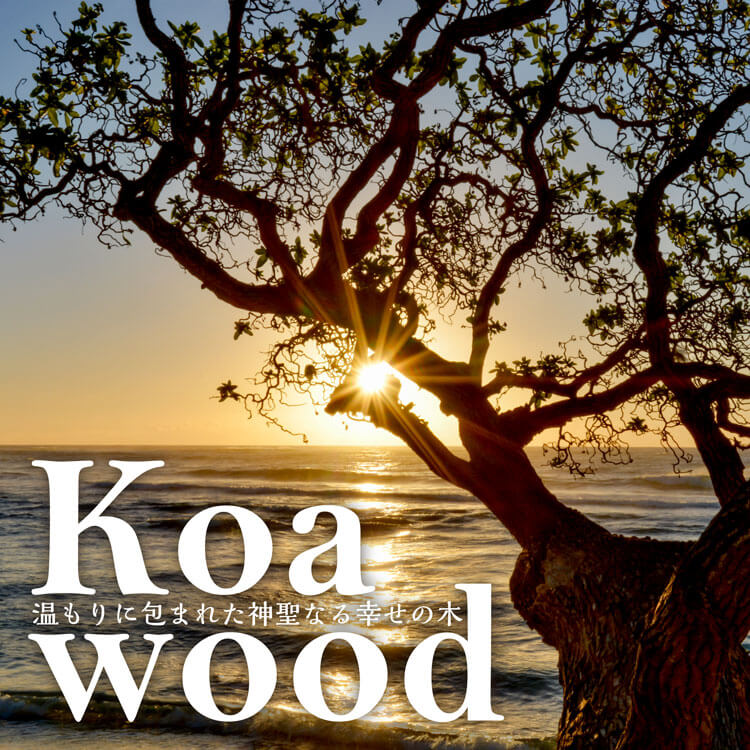 ハワイの固有種コアウッド～温もりに包まれた神聖なる幸せの木～