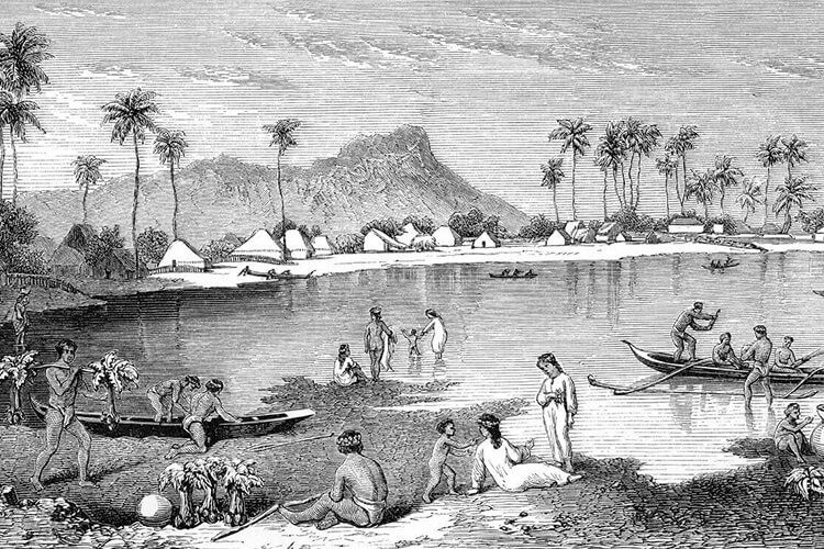 タヒチからの大規模移住（約1,000年前）