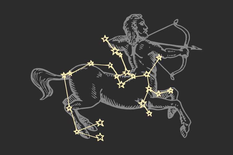 射手座（いて座）ってどんな形？