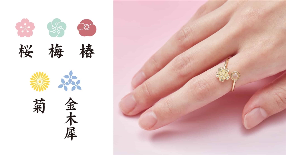 花咲きリング