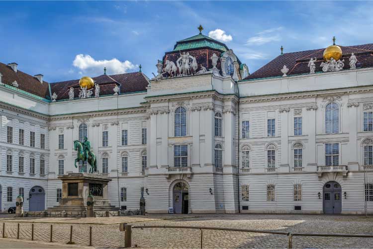 オーストリア国立図書館（プルンクザール）／オーストリア・ウィーン