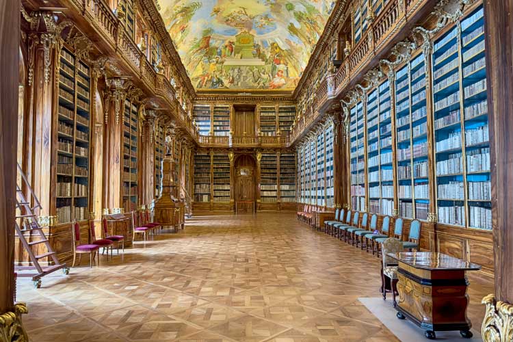 ストラホフ修道院図書館／チェコ・プラハ