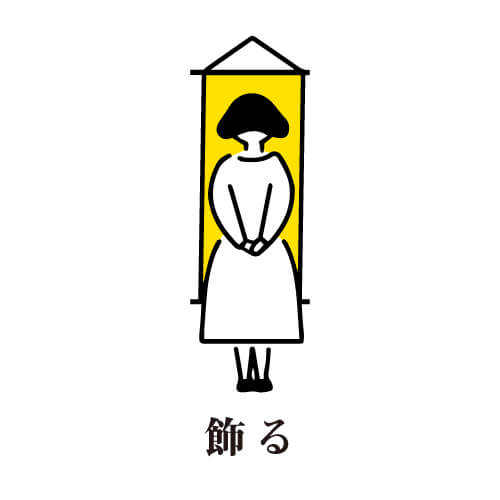 飾る：鑑賞用