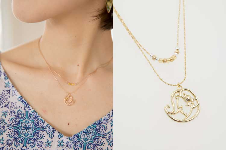 ジュエルサンクチュアリネックレス 税込み￥1,430 → ￥715