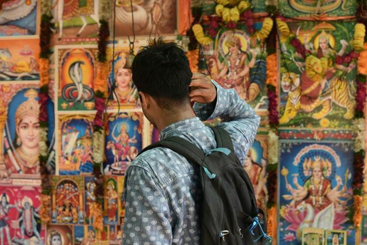 日本で見かけるインドの神様
