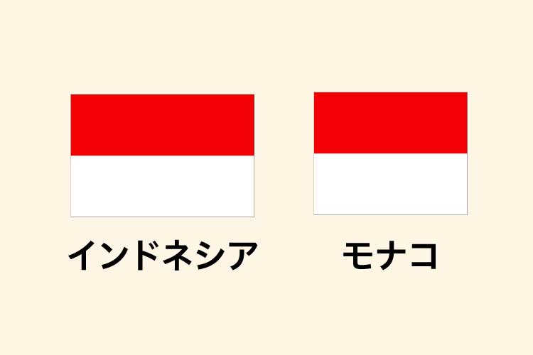 モナコとインドネシア