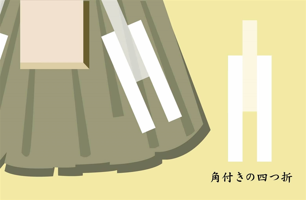 和紙の飾り