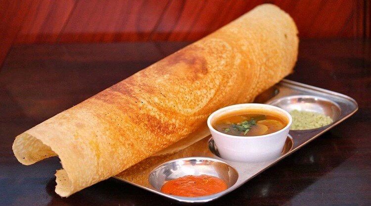 米と豆で作る発酵クレープ【南インド/ドーサ】