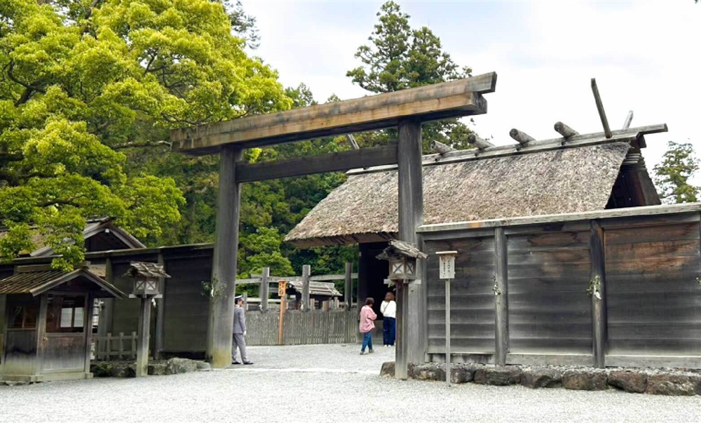 伊勢神宮外宮に鎮まる豊受大御神