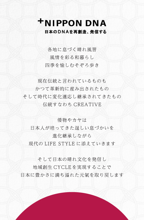 日本のDNAを再創造、発信する