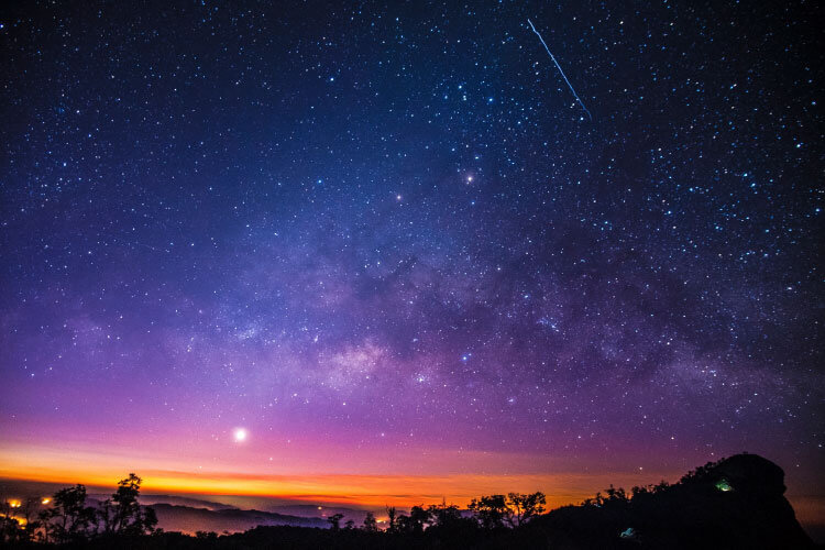 天体観測をするため