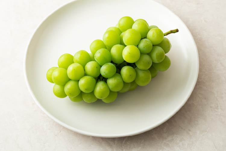 12粒のマスカットでお祝い