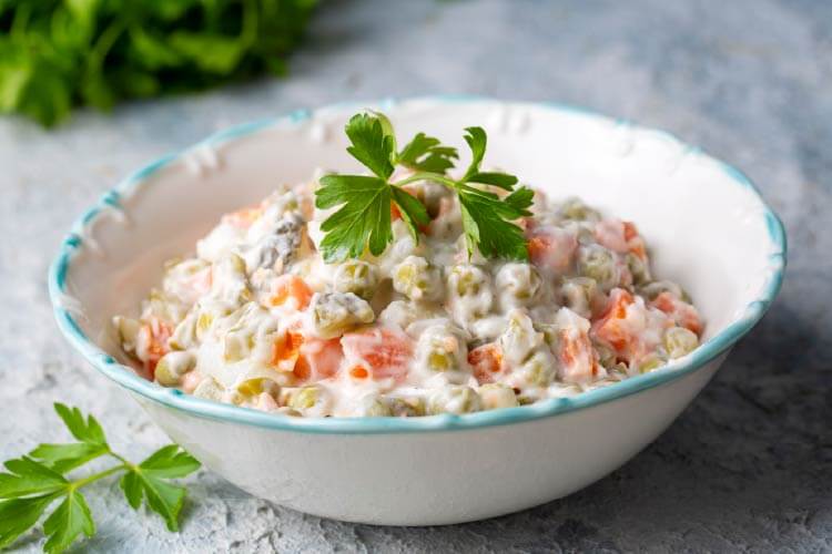 ポテトサラダでお祝い！