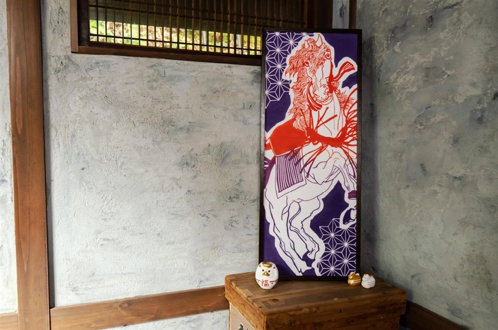 午年の開運インテリアにも｜午てぬぐい