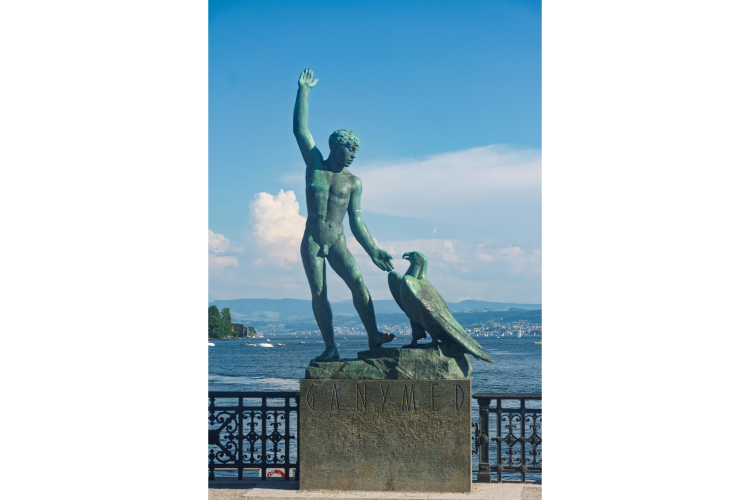 ガニメデスと大鷲（おおわし）