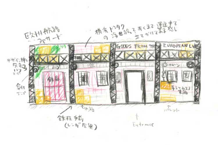 「欧州航路」店舗空間イメージ