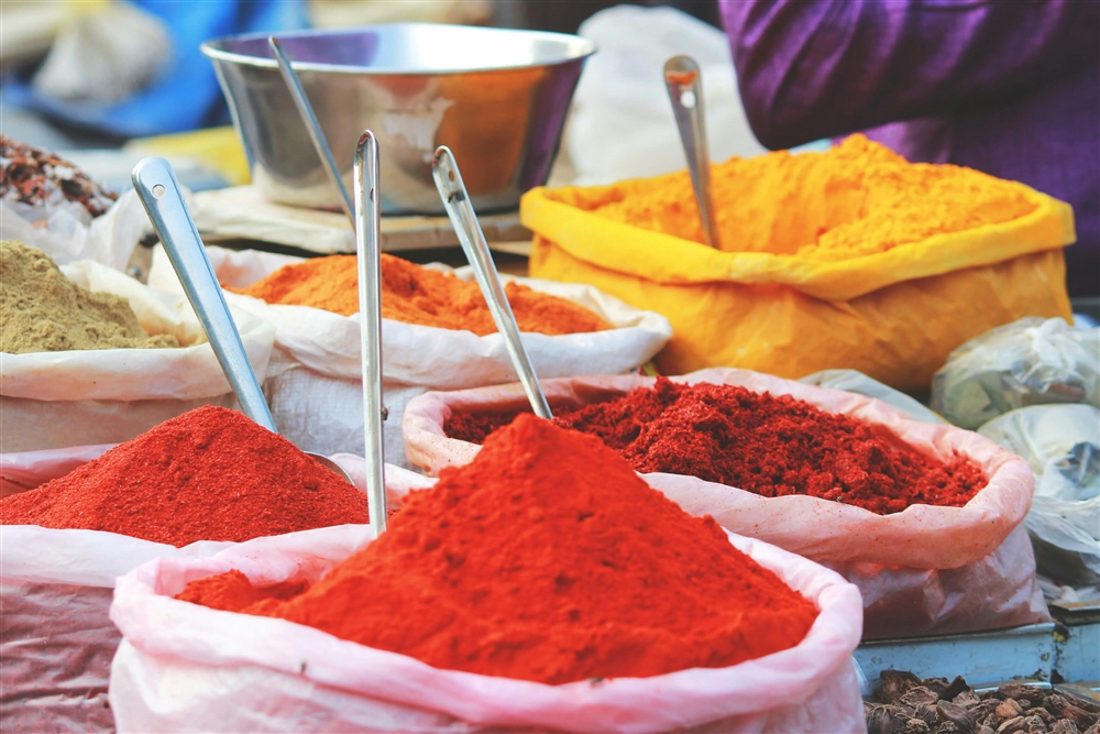 スパイスの種類が豊富