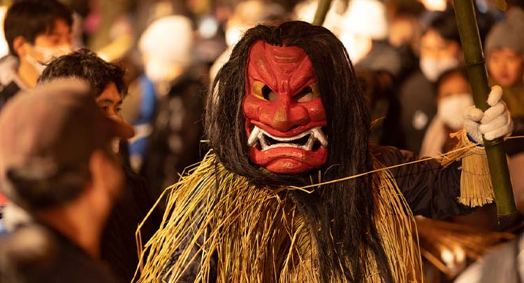 秋田県：なまはげ柴灯まつり
