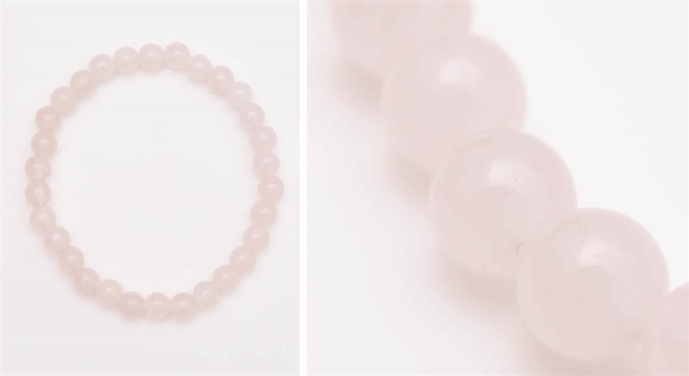 ローズクォーツのブレスレット