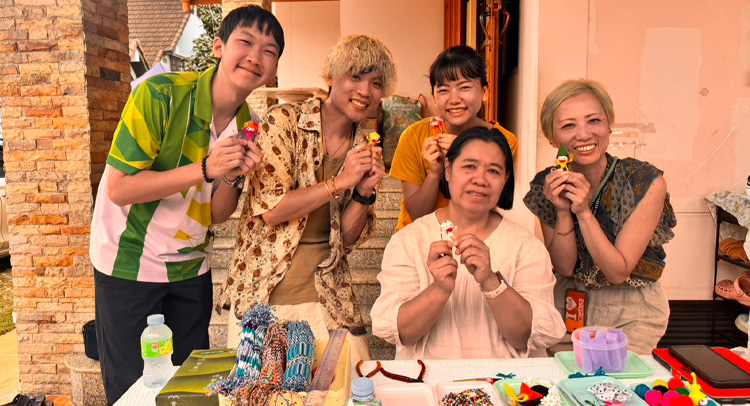 職人の方々とパシャリ