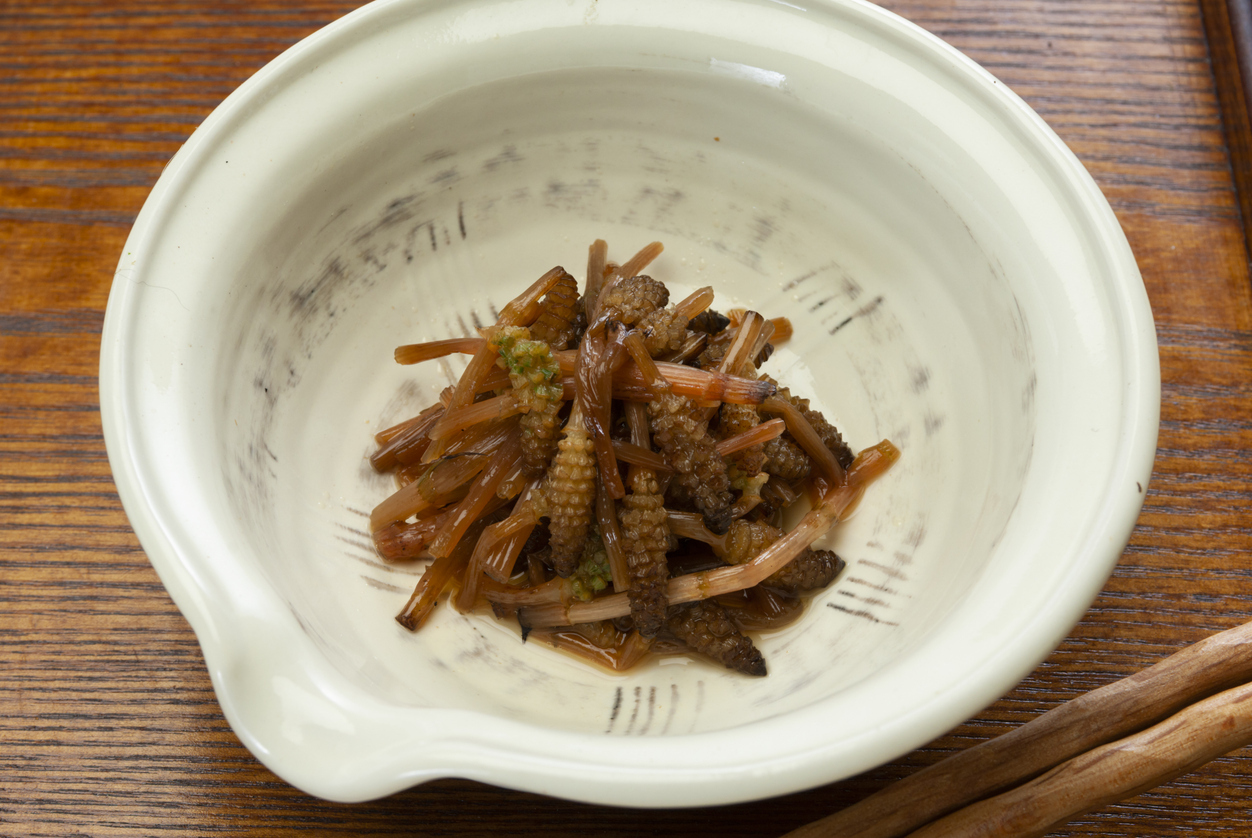 ―つくしの佃煮－　甘辛く煮るのがおすすめ