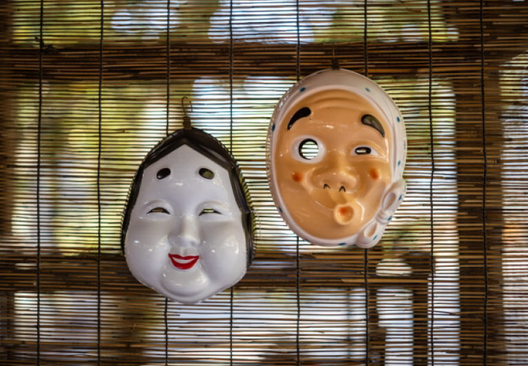 「おかめ」と「ひょっとこ」とは？