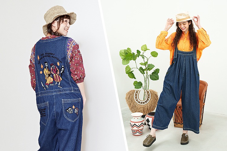 オーバーオールとサロペットの違い