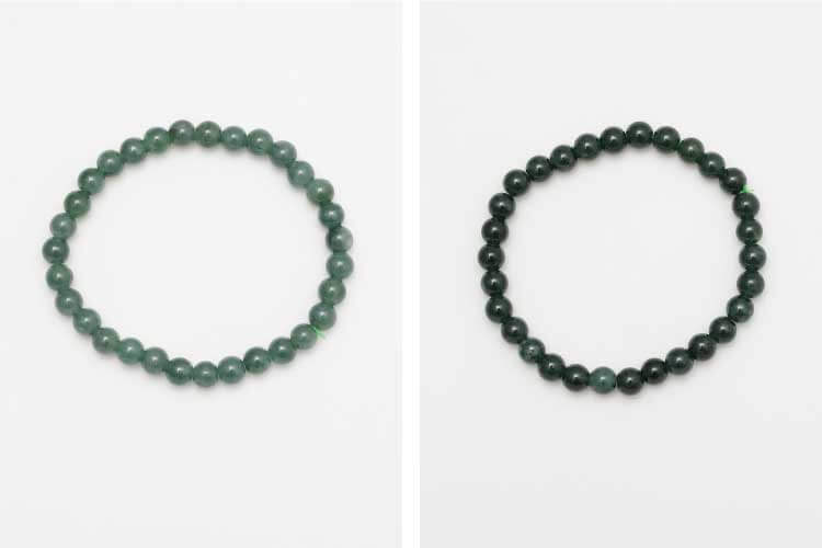 翡翠のブレスレット