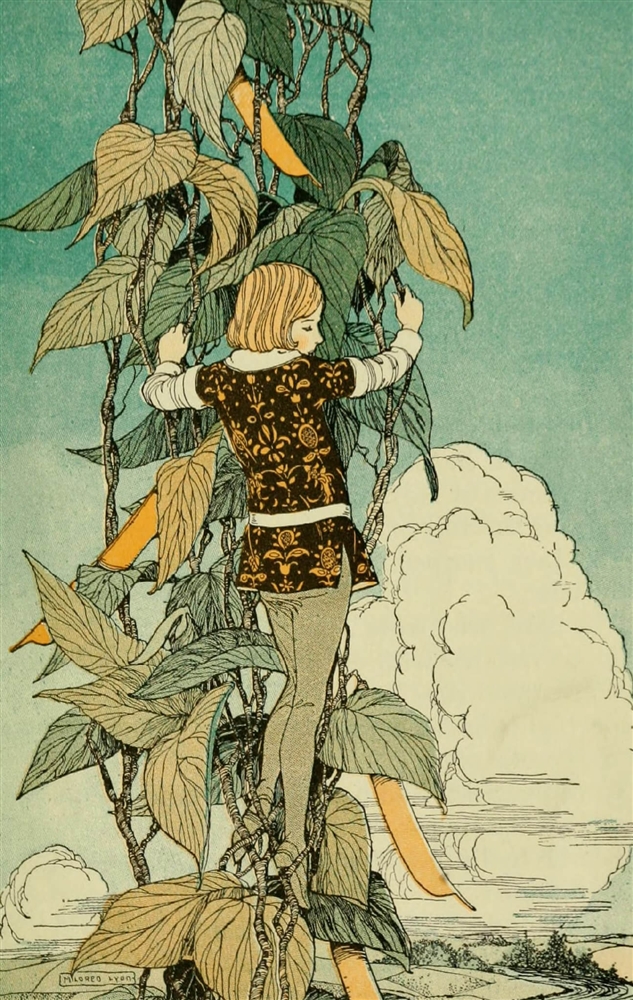 ジャックと豆の木　―【あらすじと教訓】―