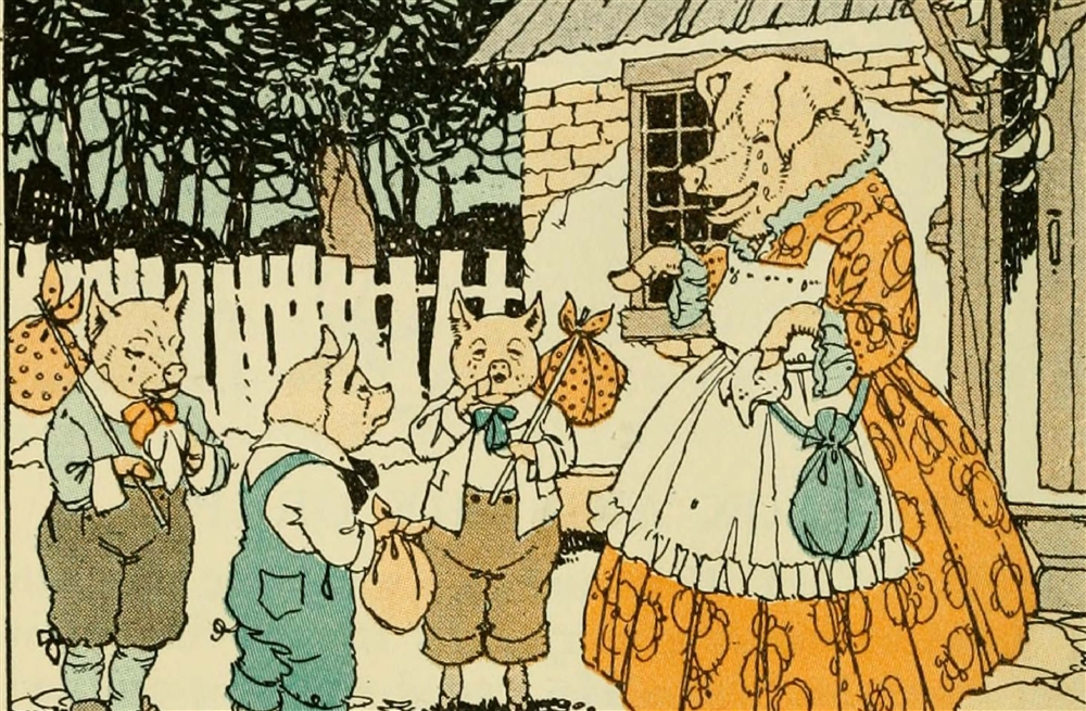 三匹の子ぶた　―【あらすじと教訓】―