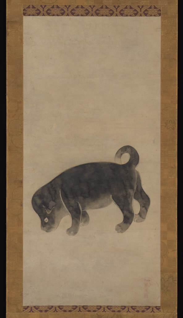 俵屋宗達　『犬図』
