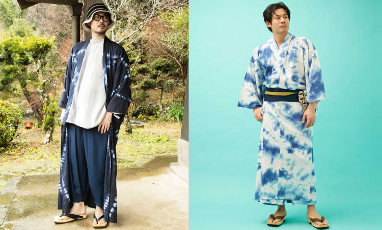 さらりと羽織るだけで夏の祭スタイルが完成