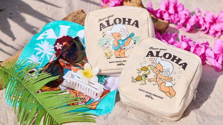 チャリティポーチ【ALOHA MAPUA】