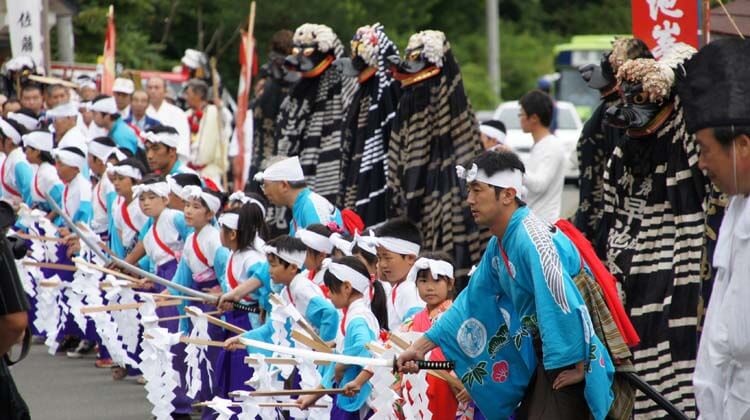 「神楽の町」花巻市大迫町