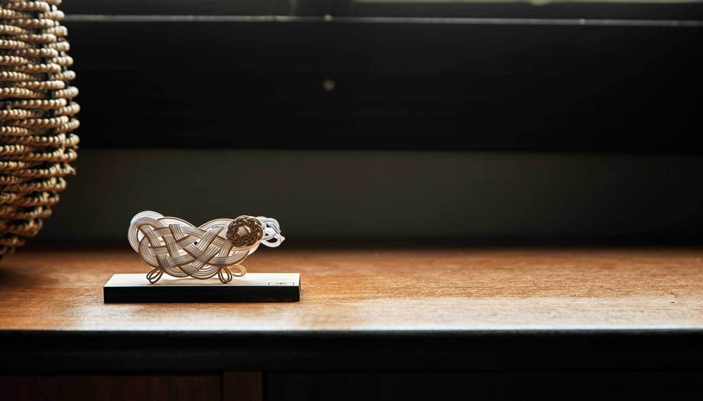 2027年干支未水引飾り
