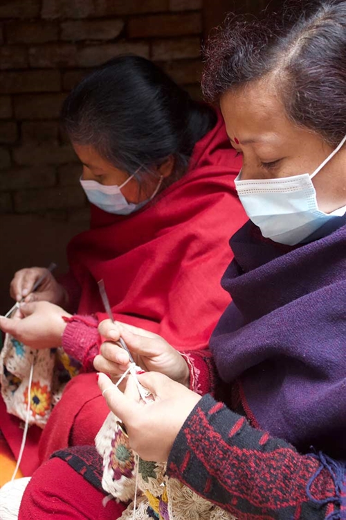 ネパールのかぎ針編みとSDGs03