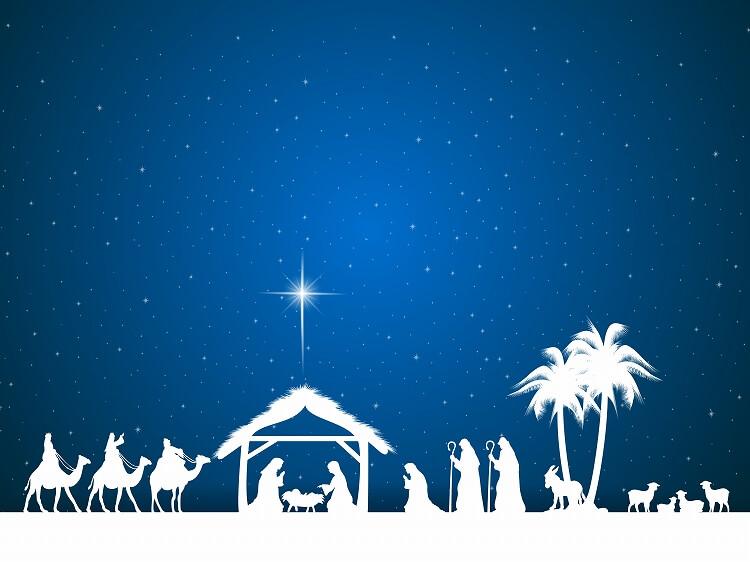 12月25日は、イエス・キリストの誕生をお祝いする日
