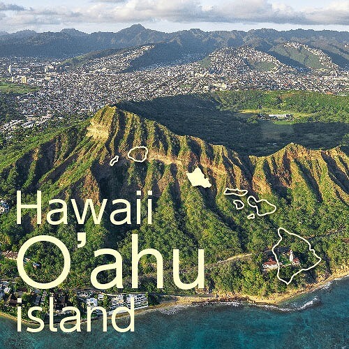 人々が集う場所… 世界有数のリゾート地、ハワイ「オアフ島」