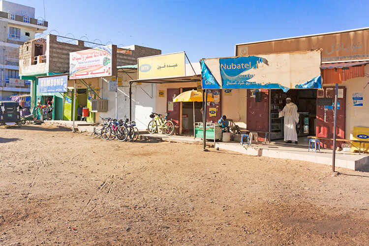 北アフリカ・スーダンのワディハルファ